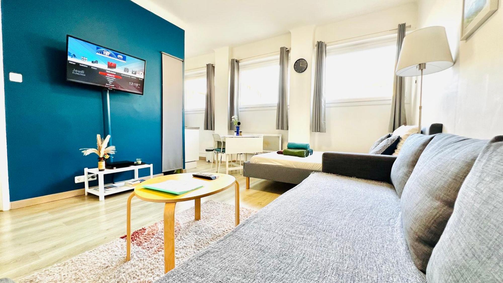 מרסיי Joli Studio Proche Plage, Vieux Port & Palais Pharo מראה חיצוני תמונה